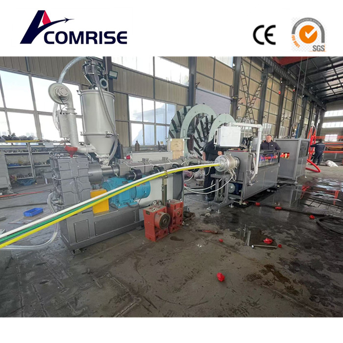 HDPE PE COD Cable Porous Pipe Making Machine